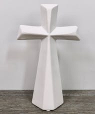 White Ceramic Cross
